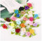 Yurosiay Mini Satinrosen 50 Stück 2.8cm Bunt Mini Rosen Deko Handgefertigt Ribbon Rosen Mit Blatt Mini Satin Rosen Basteln Klein Stoffrosen Mini Rosenköpfe für DIY Nähen Handwerk Hause Dekor