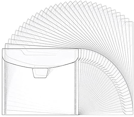 Voragrl 30-teiliges Scrapbook-Papier-Aufbewahrungs-Organizer für 30,5 x 30,5 cm Scrapbook-Papier und Karten, langlebig, einfach zu bedienen