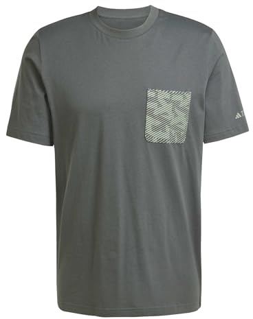 Adidas Herren Terrex Graphic T-Shirt, Legend ivy, XL