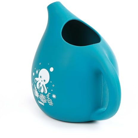 LUDI - Arrosoir Silicone - Tendance - pour La Plage, Le Bain Ou Le Jardin - Dès 10 Mois - Favorise Le Développement Moteur - Matière Souple, Résistante Et Pliable - Facile d'entretien - 18x15x12cm