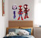 Komar Wandtattoo - Spidey and His Amazing Friends Trio - Größe 50 x 70 cm - Marvel, Wandsticker, Kinderzimmer, Aufkleber, Bunt