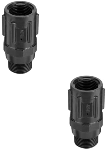 Kisangel 2St Thread-Schnittstelle Tropfbewässerungsfilter einziehbar Sprinkler co2 druckregler tröpfchenbewässerung Schlauch Regler für Bewässerungssystem Druckminderer für Tropfbewässerung