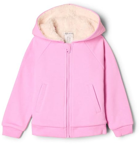 Amazon Essentials x Sofia Grainge - Felpa Unisex con Cappuccio e Zip, per Neonati, Colore: Rosa