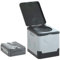 Portable Multi-Function Folding Toilet Compact Collapsible Toilet for Outdoor Camping Car Trips and Hiking Extendable Emergency Camping Toilet Water-Resistant and Odor-Proof Storage Box Car Toilet(Bla