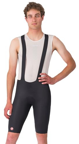 CASTELLI Free Aero Race S Bibshort da uomo, abbigliamento aerodinamico per ciclismo su strada, imbottitura per sella di livello professionale per ciclismo e corse di alto livello