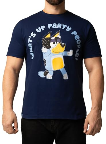 BlueY T-Shirt, Bandit Kurzarm Shirt Herren, Baumwolle Herren Tshirt, T-Shirt Oberteile