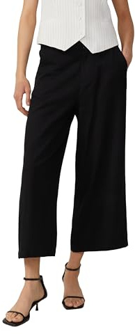 QS Culotte aus Leinenmix