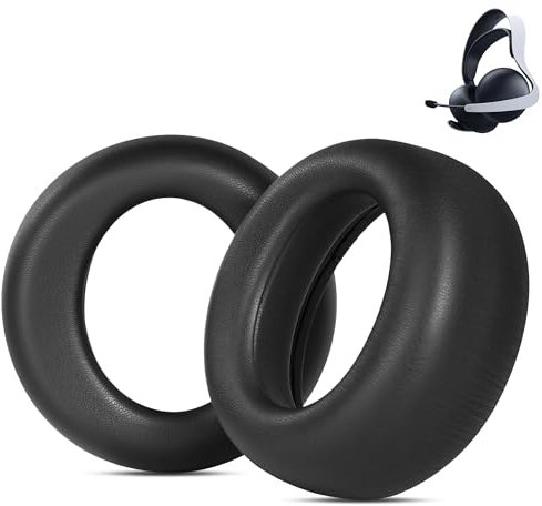 HAIZEEN Cuscinetti Auricolari Sostitutivi Compatibili con Cuffie Sony Playstation Pulse Elite Wireless Headset Cuscinetti Auricolari Sostitutivi (Pelle Proteica/Memory Foam)