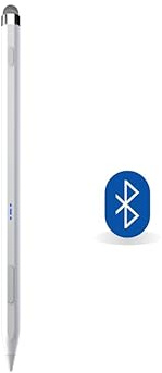 Stylus Pen for ipad Dual-Tip [WithBluetooth] for iPad 10th&9th,Pencil Compatible with iPad 6/7/8/9/10/11 Pro/12.9/M4, Air 3/4/5/M2/M3, Mini 5/6 2018-2025 (White)