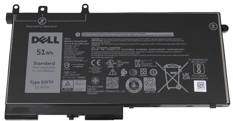 Dell Batería para ordenador portátil - ion de litio - 4254 mAh