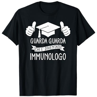 Laureato Laurea Specialistica Uomo Immunologo Maglietta