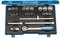 GEDORE Socket Spanner Set 1/2 Inch in Sheet Steel Box 23 Pieces