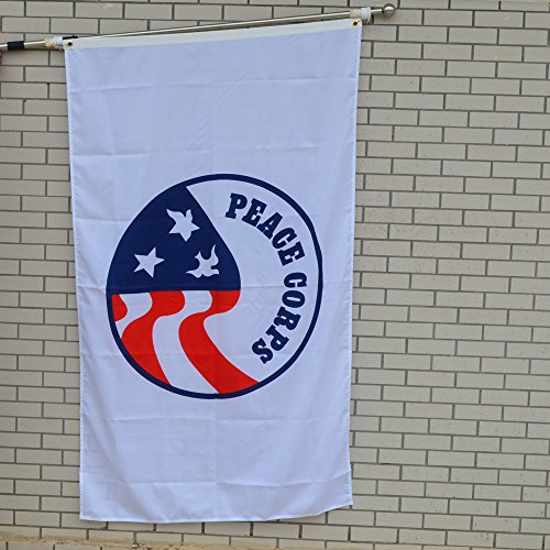 Fyon Bundesbanner Friedenskorps Flagge 91 x 152 cm