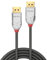 LINDY 2m Cromo® DisplayPort Kabel, anthrazit