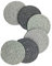 Absorbent Coasters for Drinks Set of 6, Woven Coaster Set, Soft Washable Drink Coasters,Small Cute Braided Placemats (3colors)