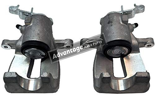 Advantage Brake Calipers Rear Near & Offside Pair Compatible with Touran (1T1, 1T2) 2006>2010, Jetta Mk3 (1K2) 2005>2010, Scirocco (137,138) 2008>Onward OE 1J0615423C, 1J0615424C