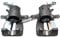 Advantage Brake Calipers Rear Near & Offside Pair Compatible with Touran (1T1, 1T2) 2006>2010, Jetta Mk3 (1K2) 2005>2010, Scirocco (137,138) 2008>Onward OE 1J0615423C, 1J0615424C