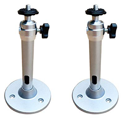 Smavles Soporte de Techo para Proyector 2 Pcs Proyector Montaje en Techo Soporte para Proyector Universal para Techo o Pared Projector Mount para Cámara o Mini Proyector