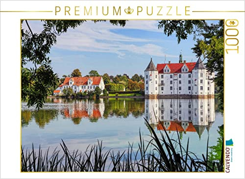 CALVENDO Puzzle Wasserschloss Glückstadt | 1000 Teile Lege-Größe 64 x 48 cm Foto-Puzzle für glückliche Stunden