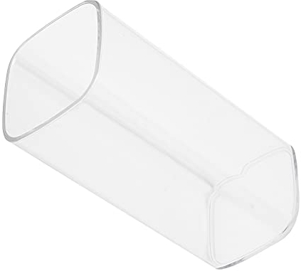 Verres à boire en acrylique de 250 ml, gobelets en plastique avec gobelets en plastique réutilisables à fond carré pour la bière de jus de cocktail(Dégager)