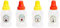 Youery 4 Stück Mini Quetschflasche, 25ml Saucenflasche, Plastik Quetschflasche, Wiederverwendbar Sauce Squeeze Flasche, Tragbare Saucenflasche für Ketchup, Honigsauce, Salatdressing, Sojasauce.