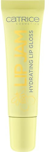 Catrice Lip Jam Hydrating Lip Gloss, Nr. 060, Gelb, Anti-Aging, feuchtigkeitsspendend, natürlich, glänzend, vegan, ohne Konservierungsstoffe, ohne Parabene, ohne Mikroplastikpartikel, 1er Pack (10ml)