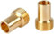 NPH 15MM X 1/2 BSP ADAPTORS Flexible TAP Connector (1 Pair) Tap Tail Adaptors Isolating Valve to Flexi Tap Connector