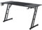 YUENFONG 140 x 60cm Gaming Tisch Gaming Schreibtisch PC Tisch mit Kohlefaseroberfläche, Computertisch inkl. Kopfhörerhaken und Getränkehalter, Schwarz
