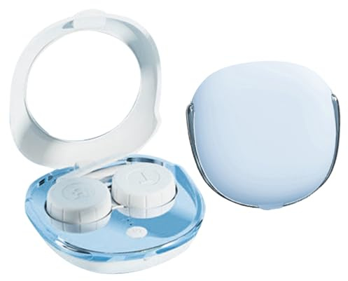 MYSUNBAR Contact Lens Cleaning Box, USB Charging, Automatic Contact Lens Cleaning Box, Pure Colour, Portable, Cute Contact Lenses, multicoloured, Pocket organiser