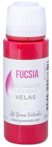 Colorante liquido velas fucsia / 30 ml