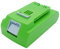 TollCor Batterie de rechange 2000 mAh/24,0 V pour GreenWorks G24PH51 24 V longue portée, scie à perche sans fil G24PS20 24 V, G24PS20K2 24 V Sa, P/N : chargeur 24 V 2 emplacements 2 A, 29322, 29807