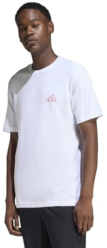 adidas Herren Triple Stripe Vibe Graphic T-Shirt Grafik-T-Shirt (kurzärmlig) (1er Pack)