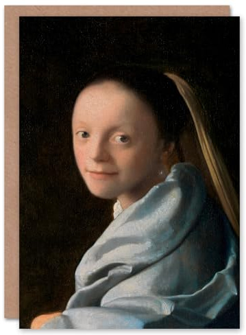 Artery8 Johannes Vermeer Art Card Study of a Young Woman