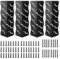Robuste Eckwinkel für Hochbeete 11 x 3 x 3 für einfache und schnelle Montage (4 Stück)