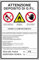 M-ITALY CARTELLO SEGNALETICO - ATTENZIONE DEPOSITO DI G.P.L - Adesivo Extra Resistente, Pannello in Forex, Pannello In Alluminio (Adesivo, 20x31 cm)