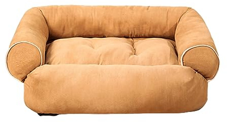 VTIDOBE Haustierbett mit abnehmbarem Kissen, weicher und schöner Hundekorb, Sofa-Nest