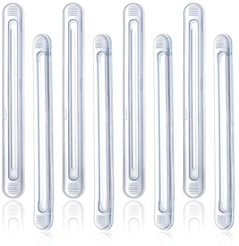 AHANDMAKER 8 Stück Transparente Möbelpuffer Gummi Wandschutz Vor Stuhllehnen Schranktür Stoßfänger Selbstklebender Wandschutz Für Duschtüren Schubladen Toilettendeckel