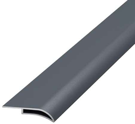 Vibeo Eagle Beak Drip Line for Exterior Wall, Aluminum Roof Eaves Drip Edge Strip, Patio/Window Sill Edging Drip, Rain Gutters Trim Molding(Gray,30mm (1.2in))