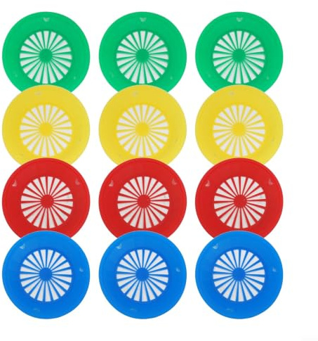 Tidevib Lot de 12 supports de papier robustes pour barbecue et Tidevib de camping