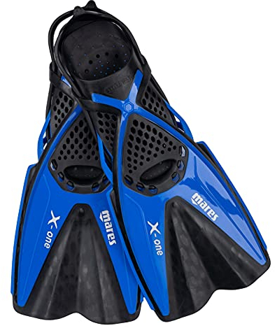Mares Aquazone X-One Junior, Schnorchelflosse Kinder - Unisex, Blau, S