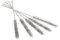 Utoolmart Steel Wire Cleaning Brush, Spiral Power Tube Brush, Steel Wire Tube Brush Cleaning Tool, Tube Bottle Brush, 0.6-inch Diameter 12-inch Length, 5pcs