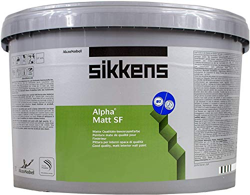Sikkens Alpha matt SF Wandfarbe Anthrazitgrau 12,5 Liter