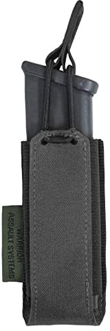 WARRIOR - A.S. was Laser Cut Single Bungee Pistol Mag Pouch