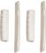 IYBQIU 4 Pieces Acoustic Guitar Bridge Saddle Nut Replacement White Guitar Bone Bridge Acoustic Guitar Bone Nut Guitar Bridge Saddle for String Acoustic Guitar and Folk