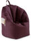 kreatives Wohnen Sitzsack Garten Sessel ø 70 H 80 cm Gamingsessel Outdoor Big Bamba sehr formstabil fest rot - Bordeaux Sitzsessel