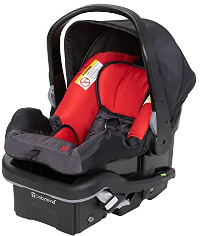 Baby Trend EZ-Lift™ Plus Infant Car Seat, Liberty Red – Newborn Comfort Padding, Lightweight Carry Build, Adjustable Harness System