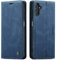 Chocoyi Coque Cuir pour Samsung Galaxy A14 5G, Protection Housse en Cuir PU Portefeuille,Fermeture Magnétique,Fentes pour Cartes,Fonction de Support.-Bleu