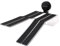 AIICIOO Acryl 3 in 1 Schildkröten-Dock mit Rampe & Tauchplattform, Deluxe Schildkröten-Plattform Rampe für Schildkröte Ruhen Klettern Tauchen mit Saugnapf (12.8×6.7×5.9)