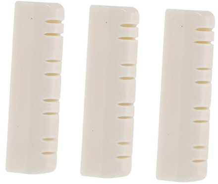 WHAMVOX 3pcs Bone Mandolin Pillows Neck Rest for String Instrument Maintenance Protects from Scratches for Mandolin Cleaning and Repair