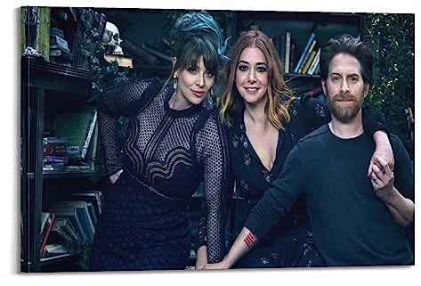 BLUDUG Buffy-the-Vampire-Slayer-Film-Posterdruck, abstraktes Bauernhaus-Galerie, ästhetische Raumdekoration für Schlafzimmer, Badezimmer, Rahmenstil, 60 x 90 cm